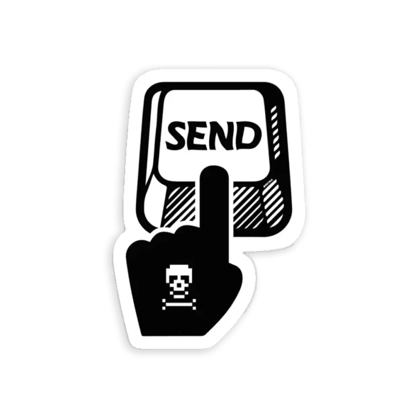 Press Send Sticker