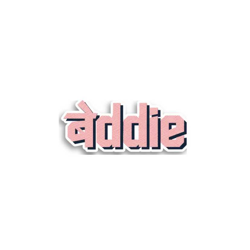 Eddie Wordmark Sticker