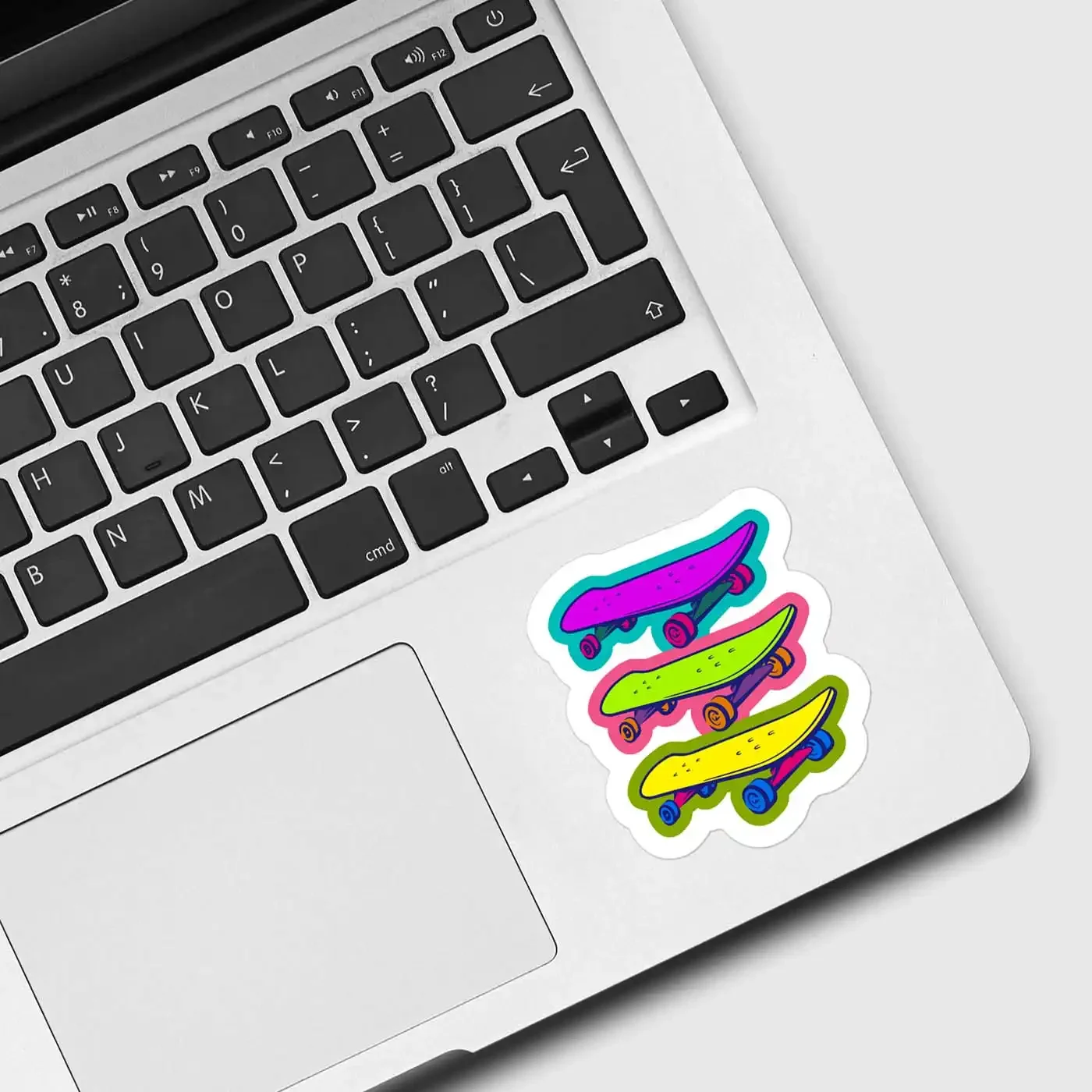 Pop Art Style Skateboard Sticker
