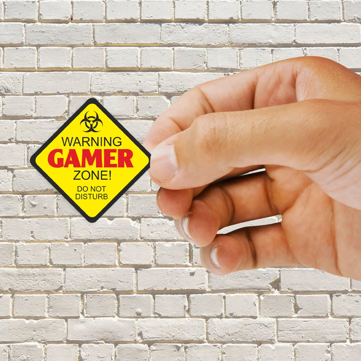 Gamer Warning Sticker