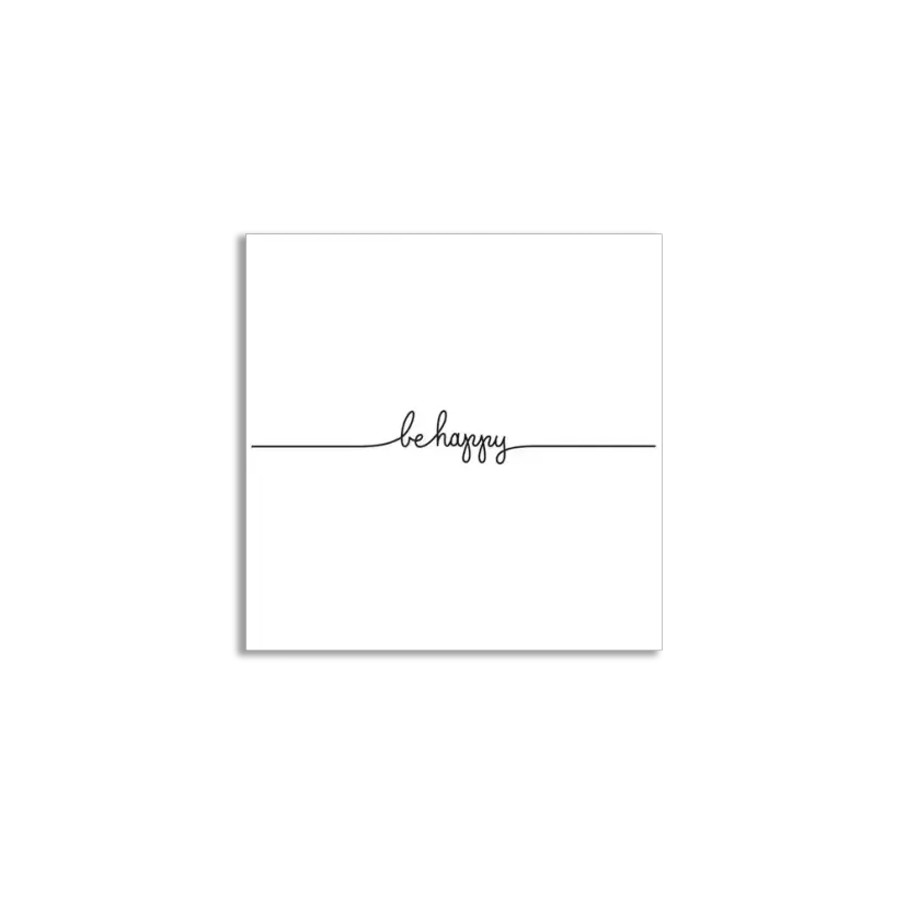 Be Happy Sticker