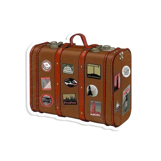 Travel Luggage Sticker