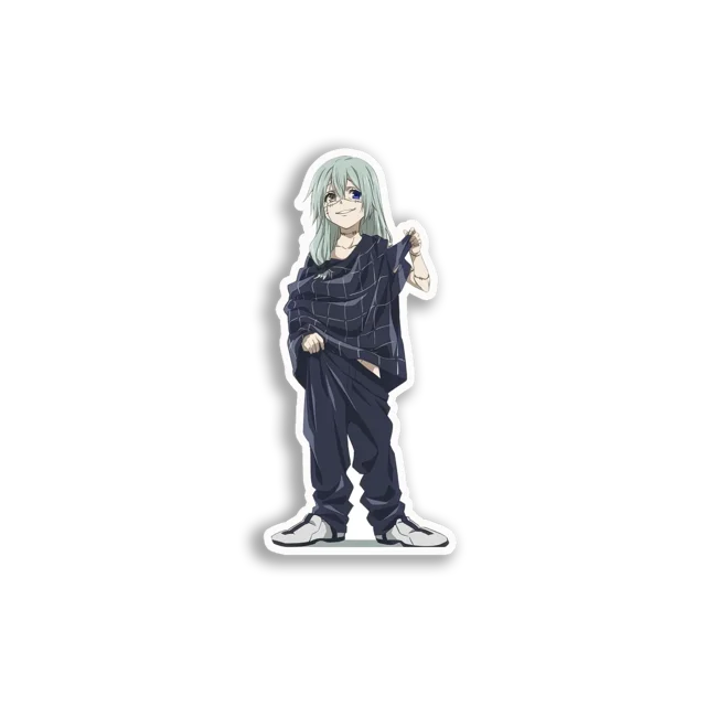 Anime Girl Character Art Sticker