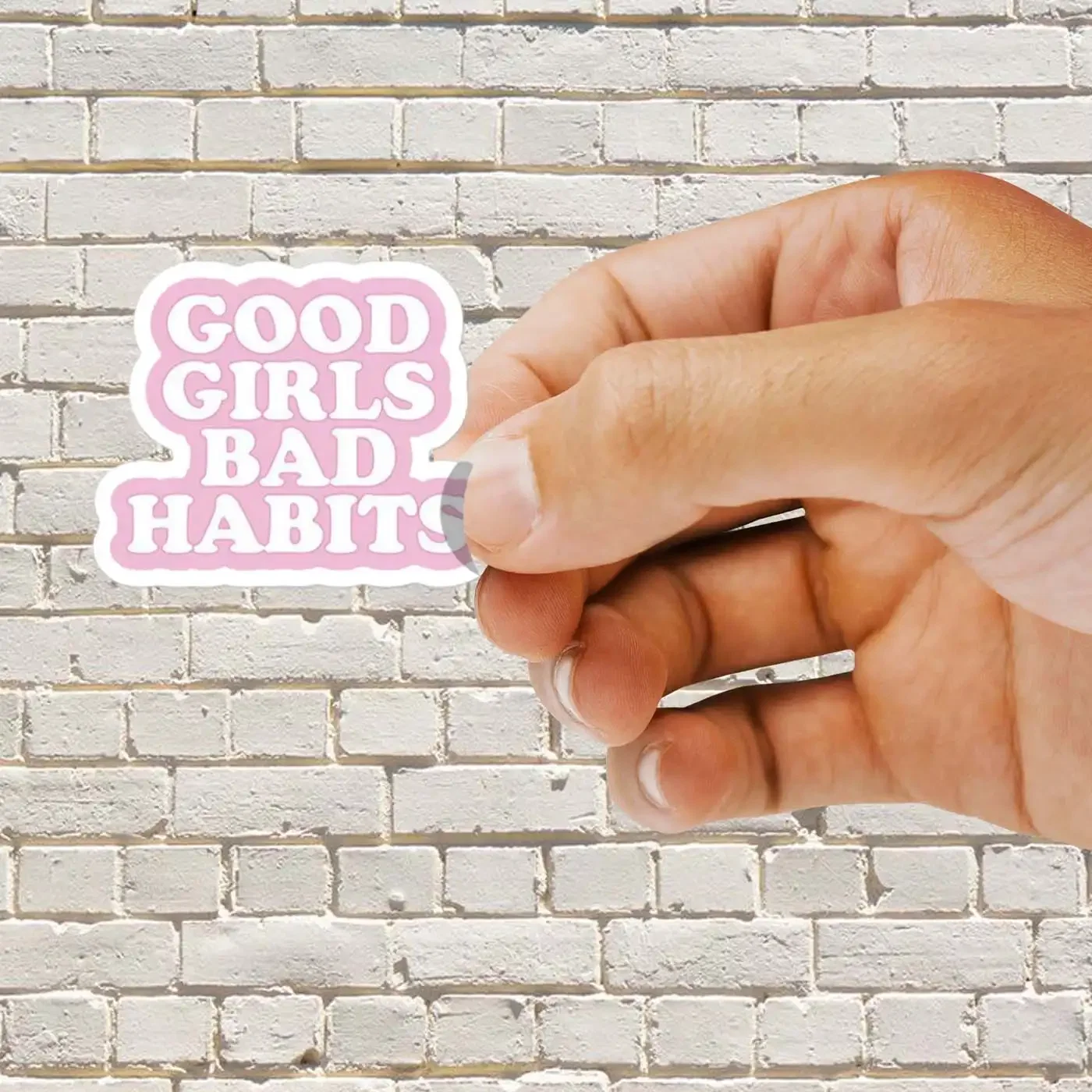 Good Girls Bad Habits Sticker