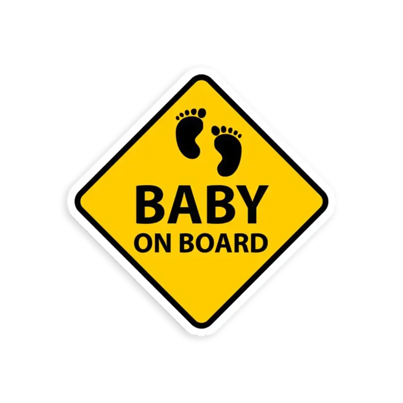 Baby on Board Car Sticker