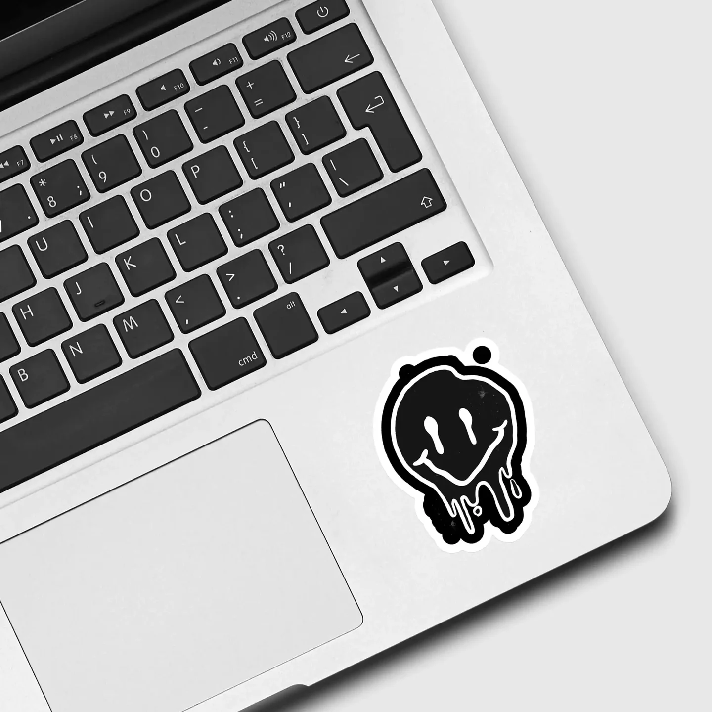 Melting Smiley Face Sticker