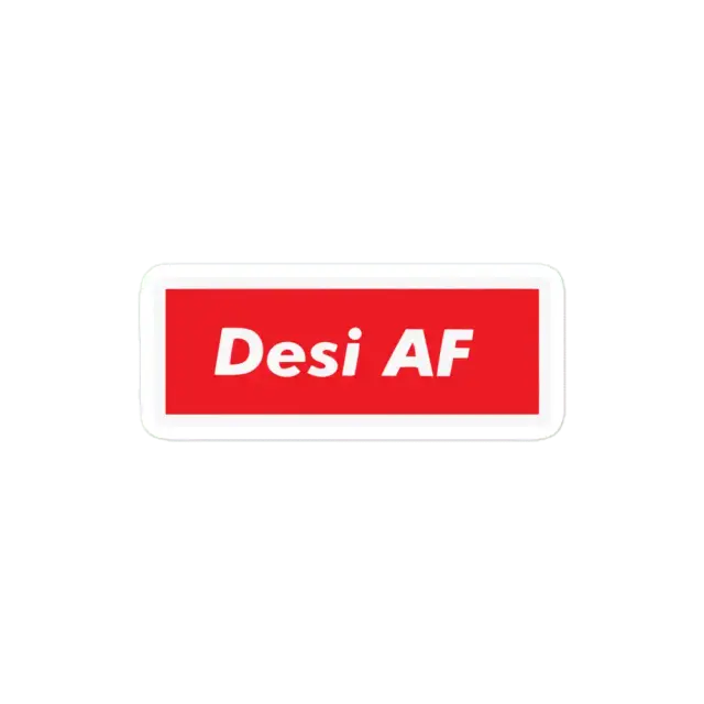 Desi AF Sticker