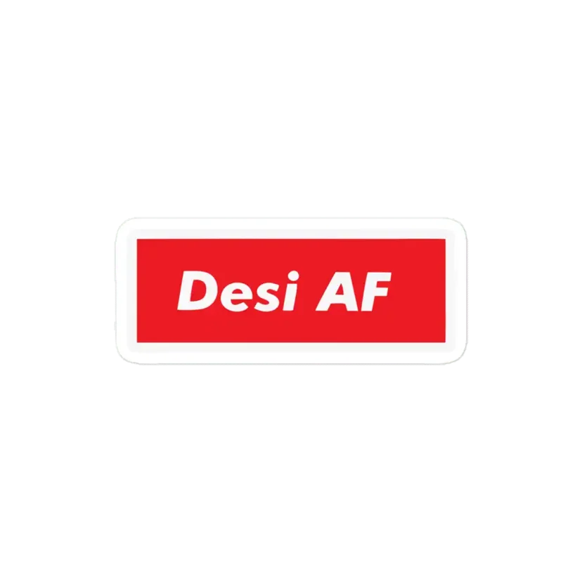 Desi AF Sticker