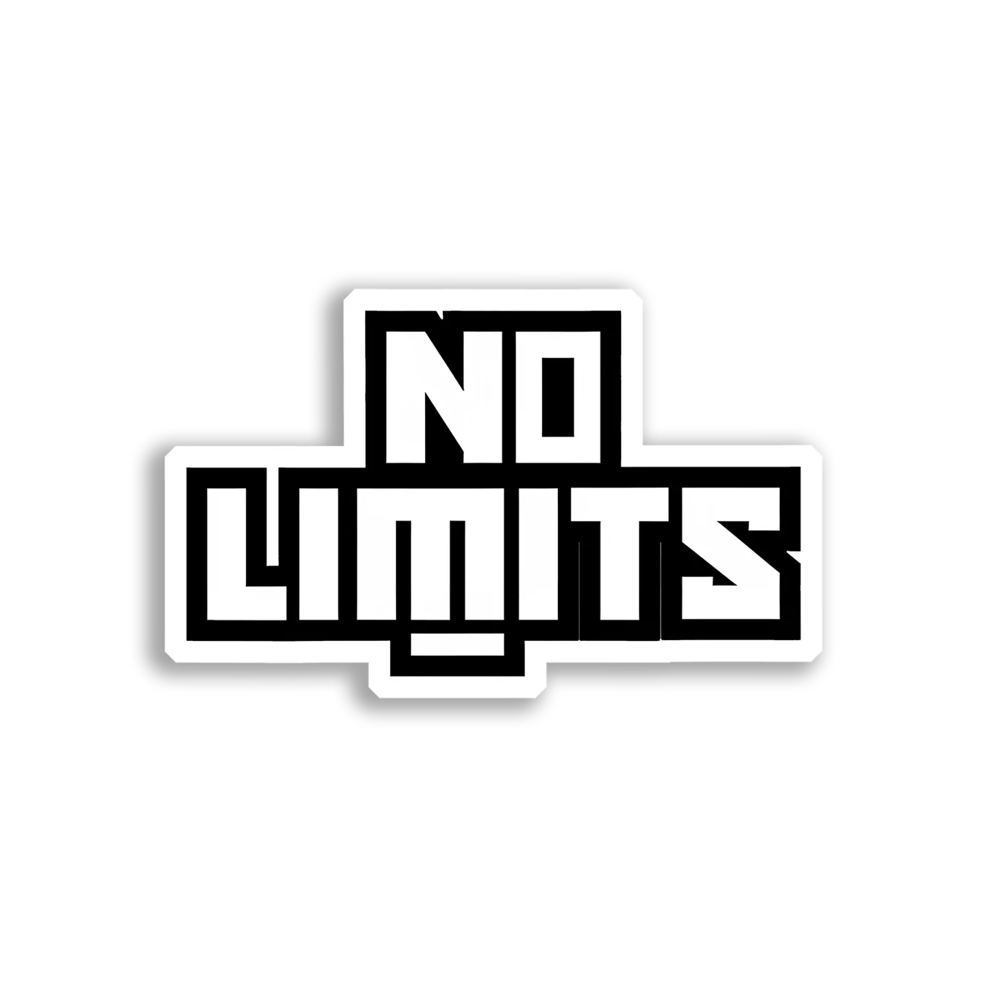 No Limits Break the Boundaries Car Sticker