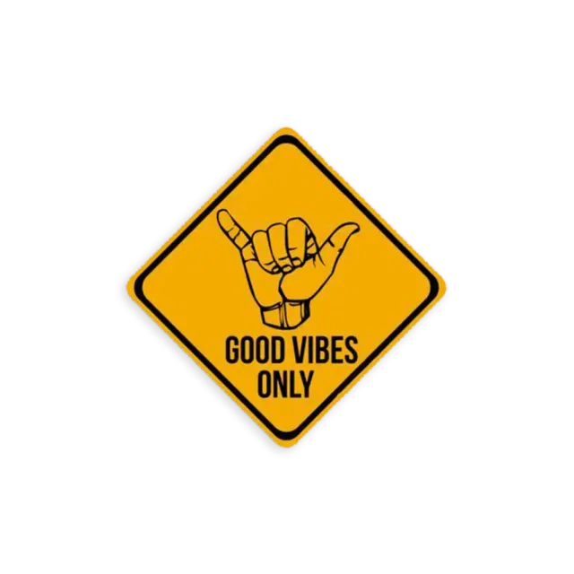 Cool Shaka Sticker