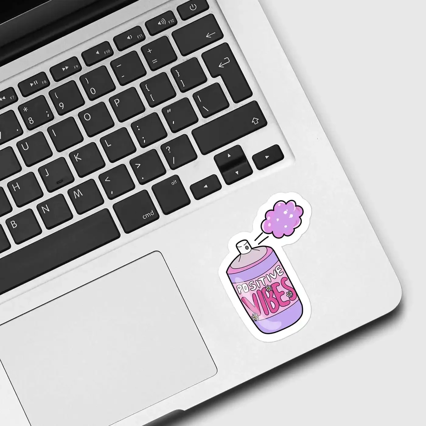 VSCO Girl Positive Vibes Spray Sticker