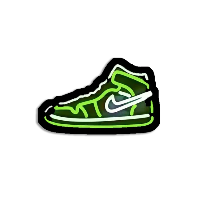 Neon Shoe Sticker