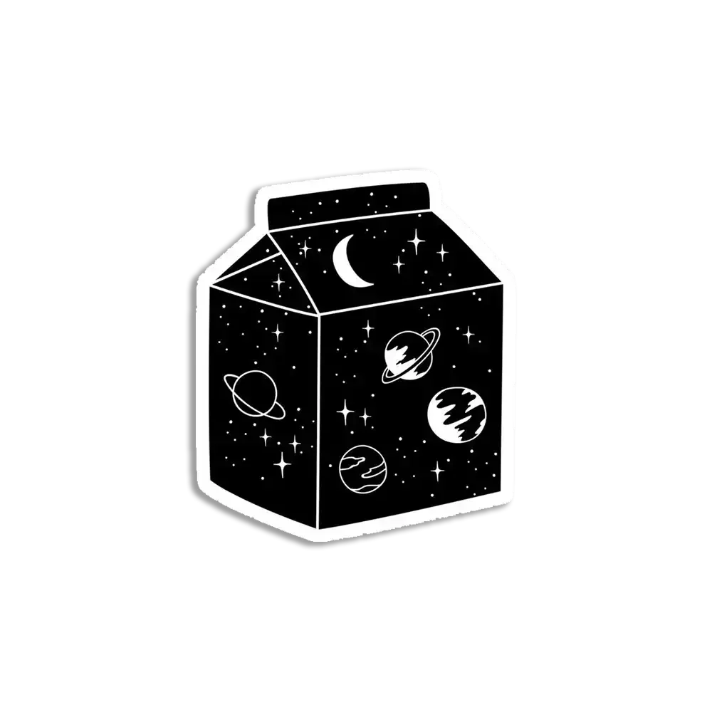 Milky way Sticker