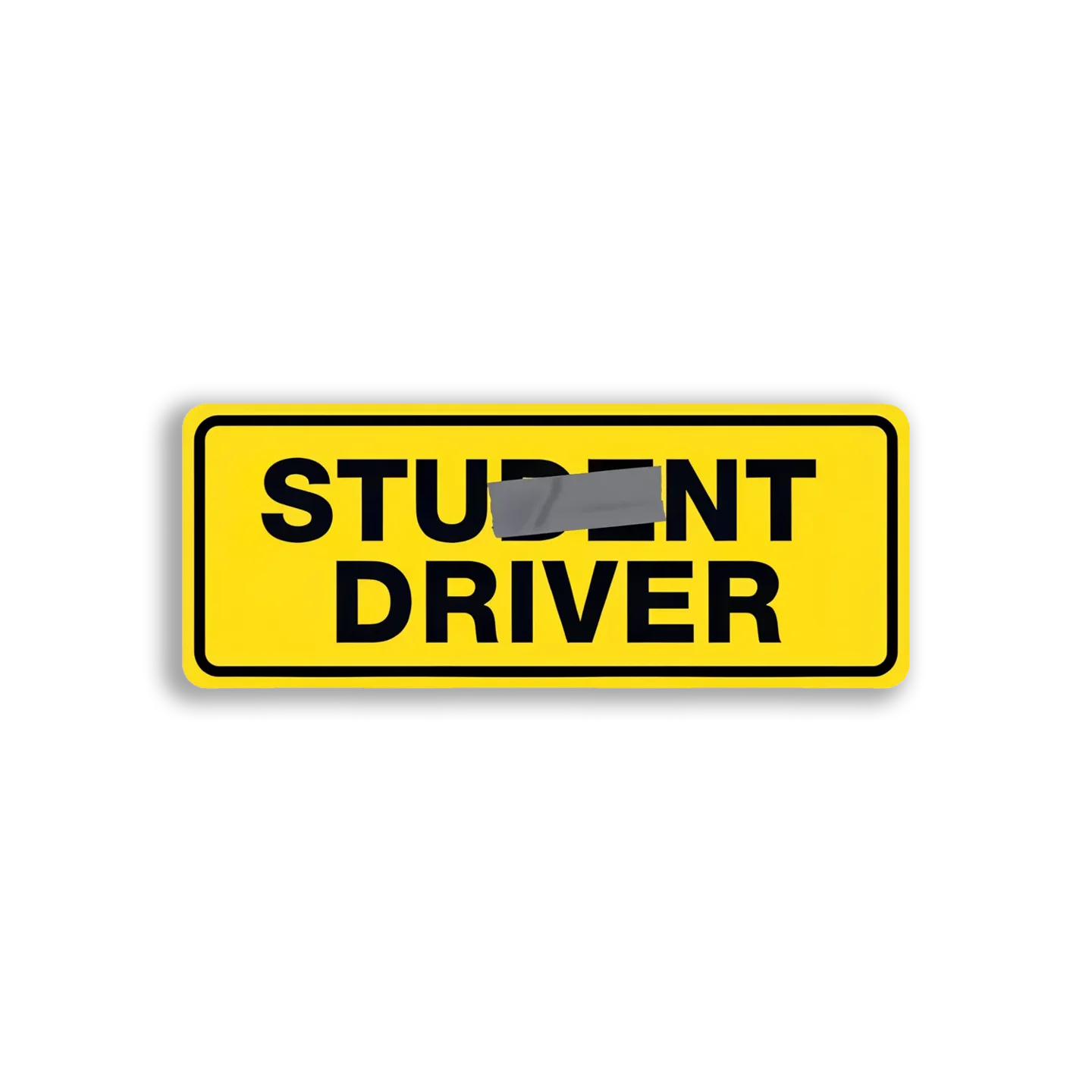 Stunt Driver Sign Car Sticker