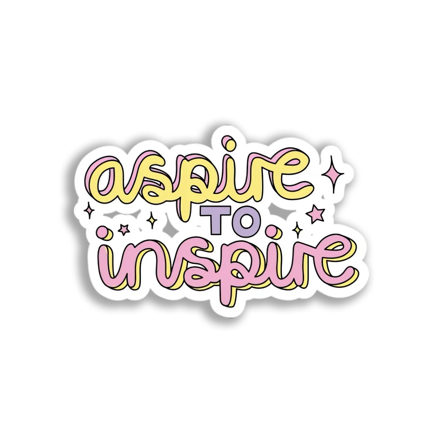Aspire To Inspire Sticker