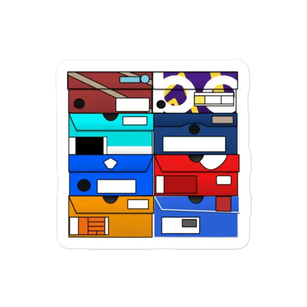 Sneakers Boxes Sticker