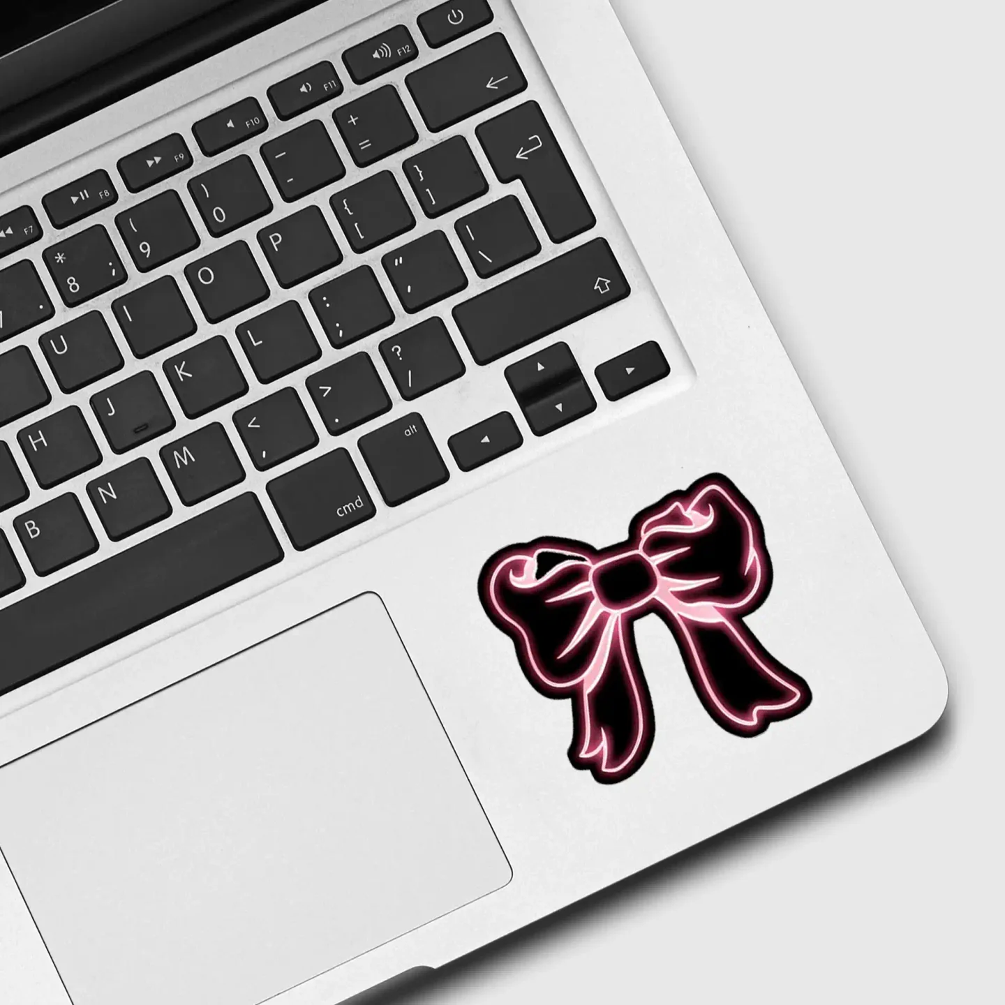 Neon Bow Sticker