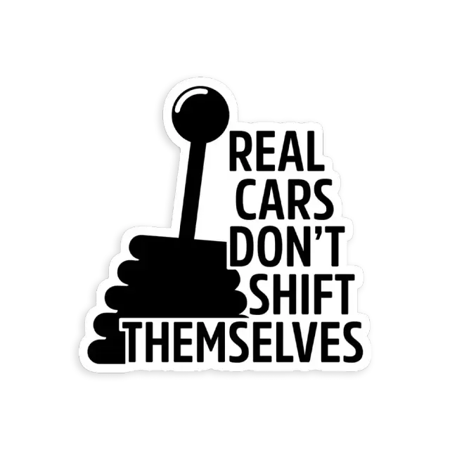 Manual Transmission quote Sticker
