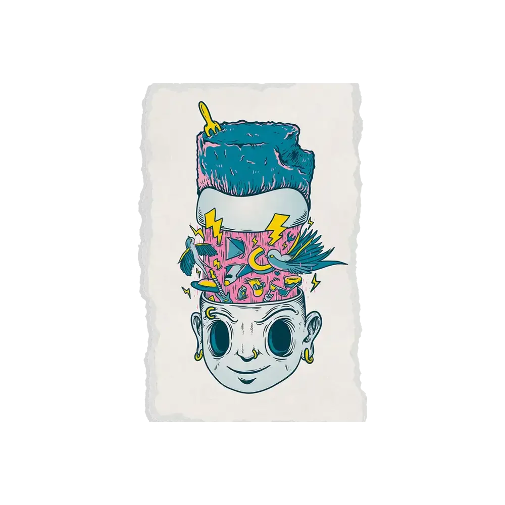 Trippy Sticker