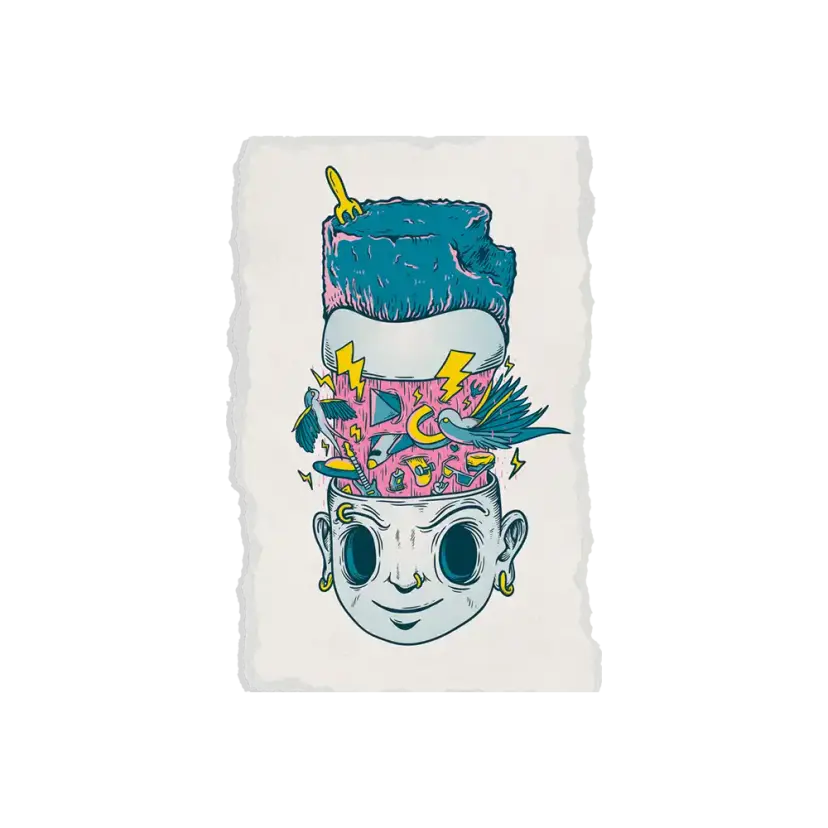 Trippy Sticker
