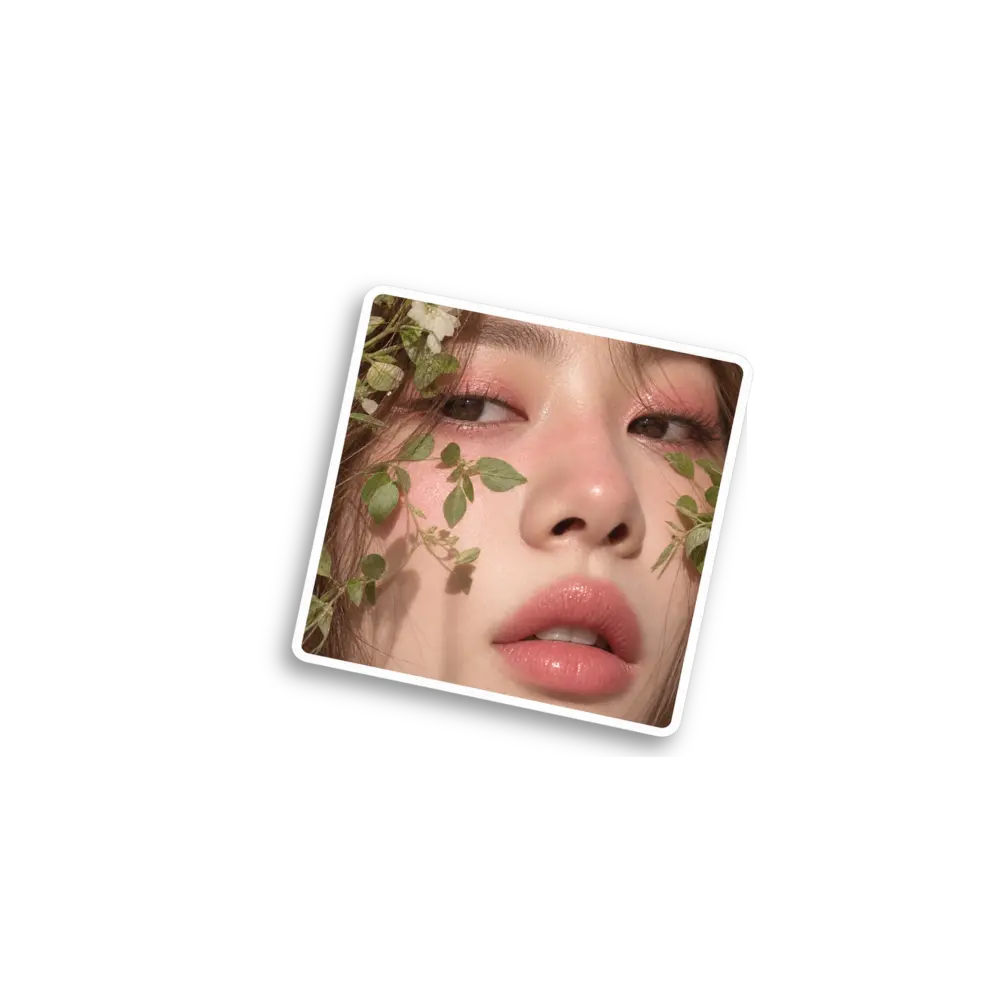 Beauty Portrait Photo Sticker