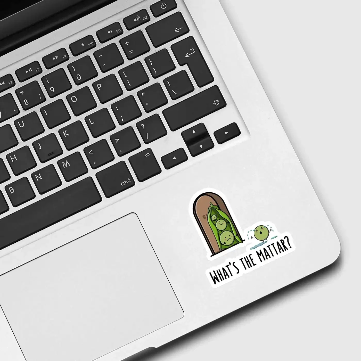 What's the Mattar - Funny Desi Puns Sticker