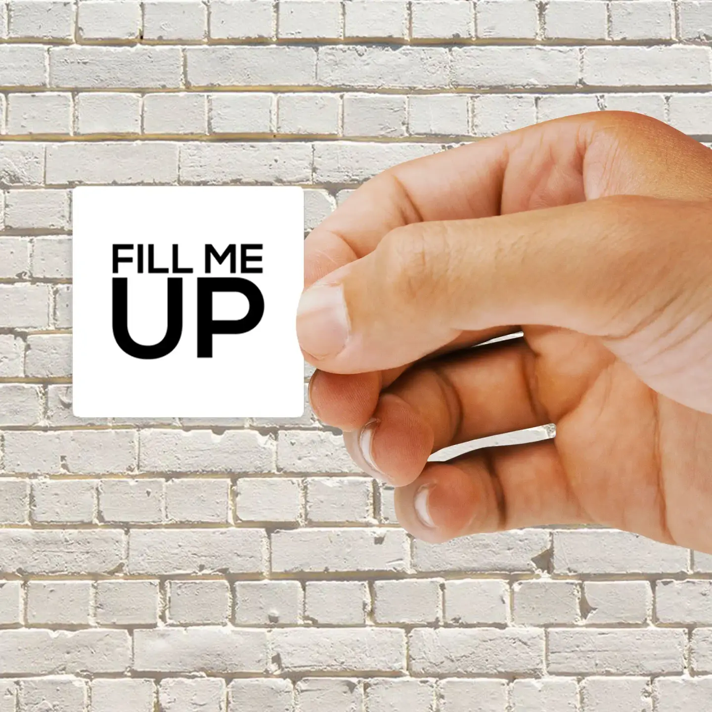 Forget Beam Me Up Fill Me Up Sticker