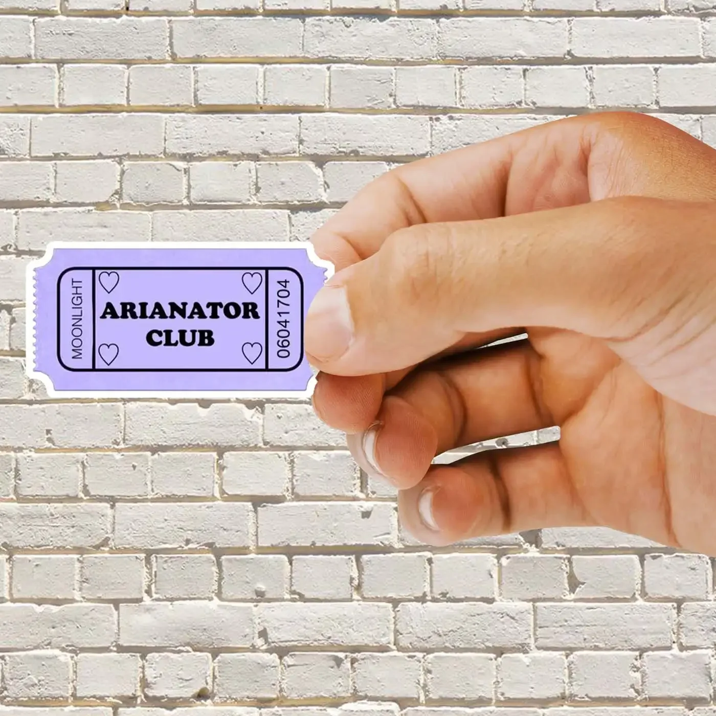 Ariana Grande Ariantor Club Sticker
