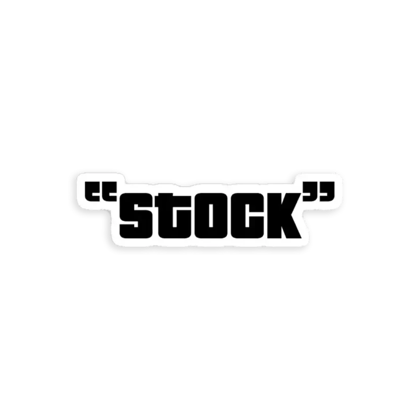 Stock Sticker