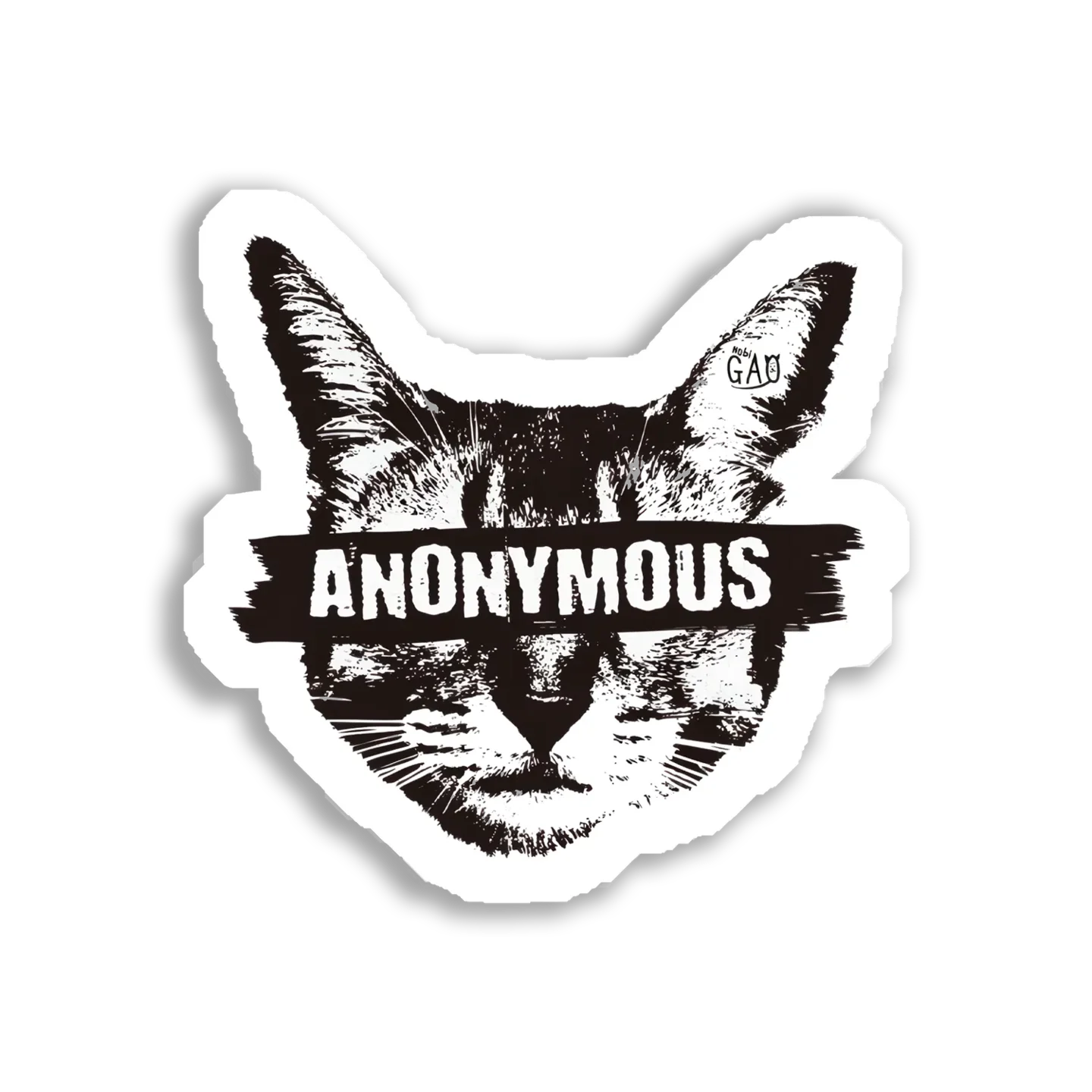 Anonymous Cat Sticker