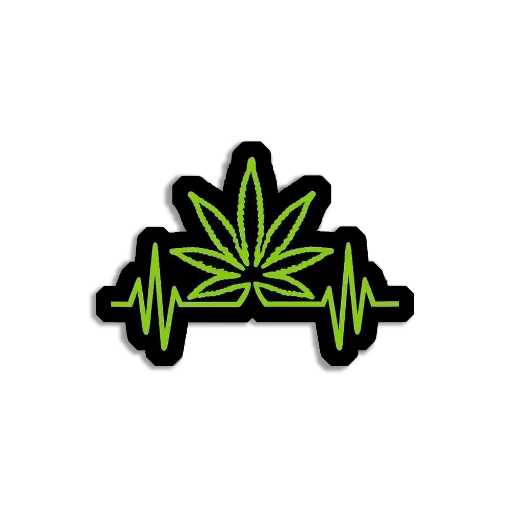 Neon Go Green Sticker