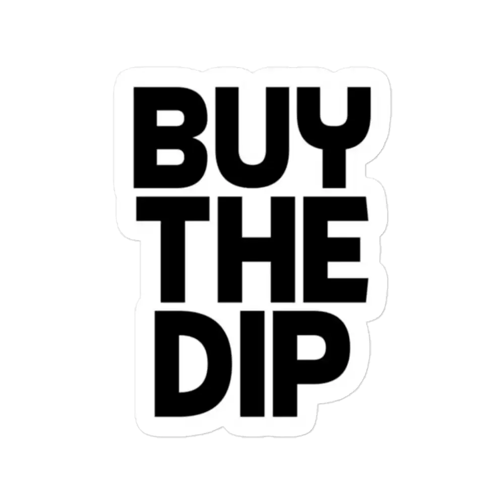 Buy the Dip Sticker