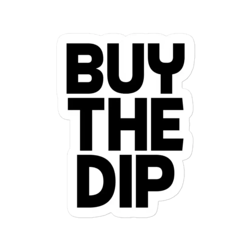Buy the Dip Sticker