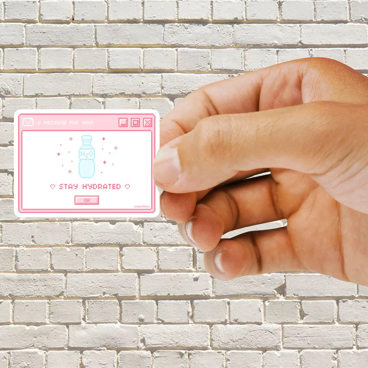 Stay Hydrated Notification Sticker
