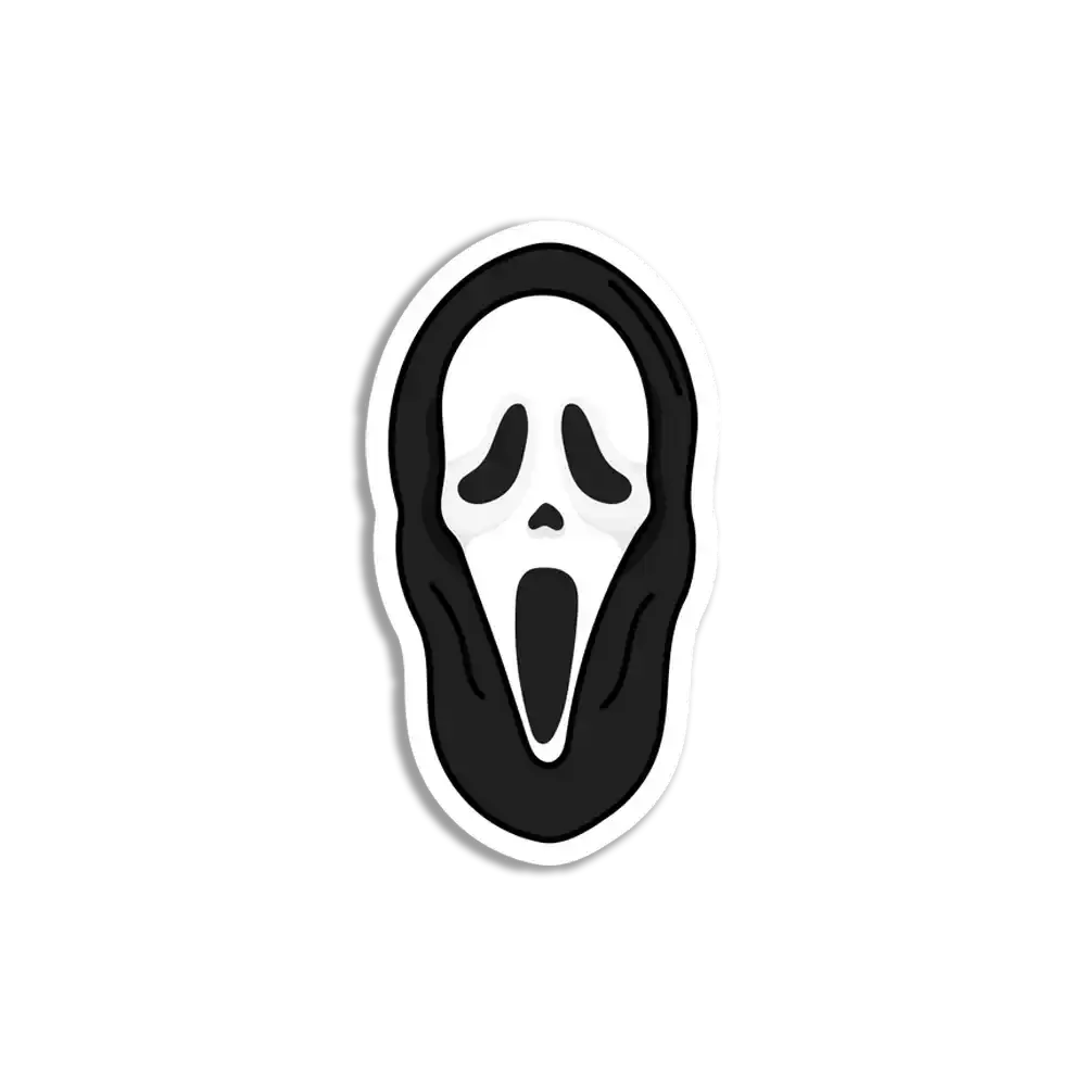 Ghost face Sticker Sticker