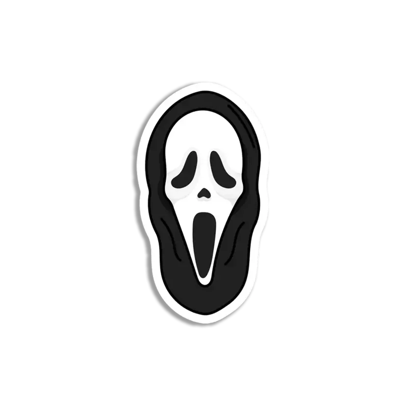 Ghost face Sticker Sticker