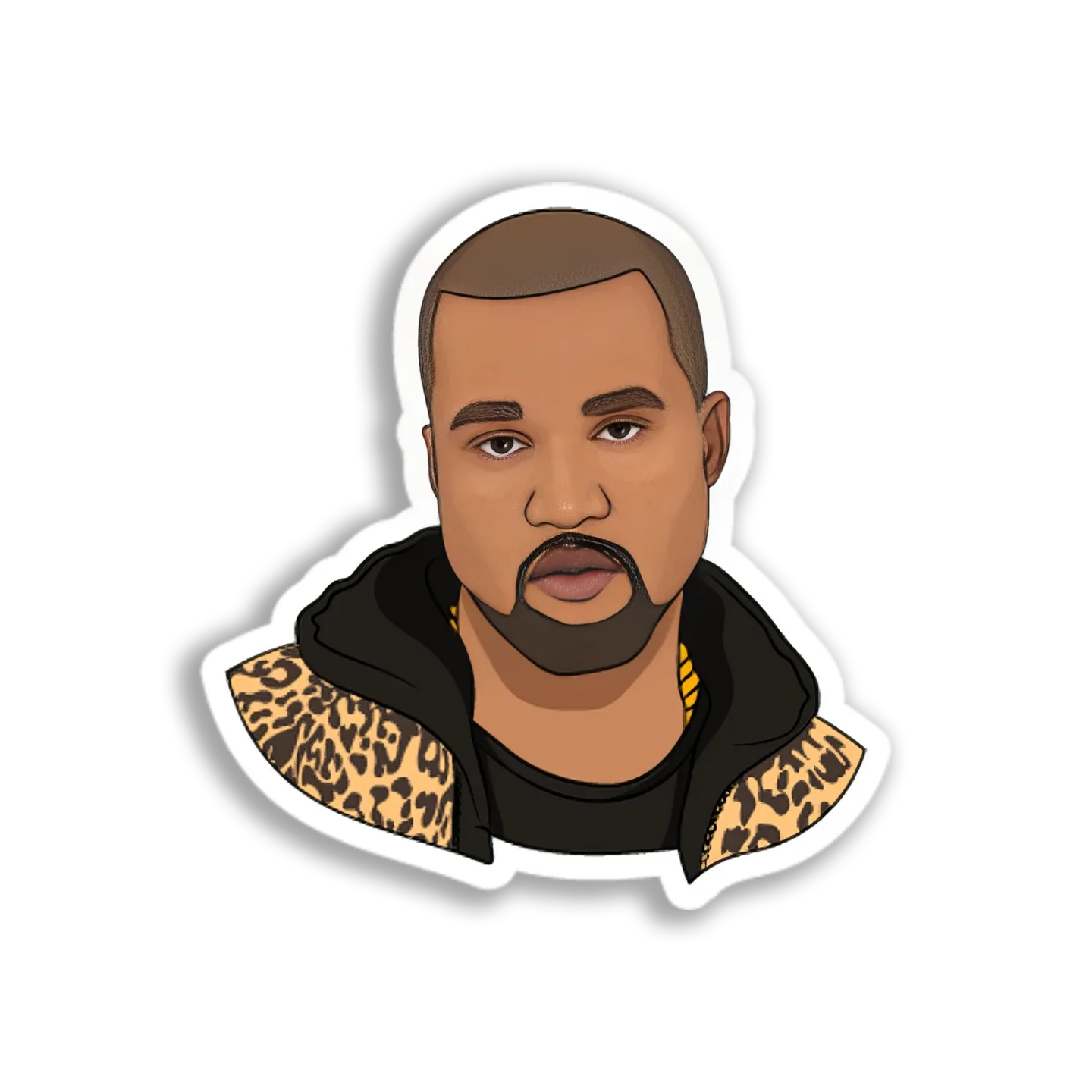 Kanye West Portrait Sticker