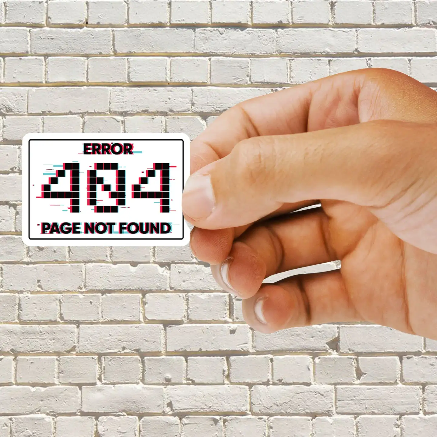 Error 404 Sticker