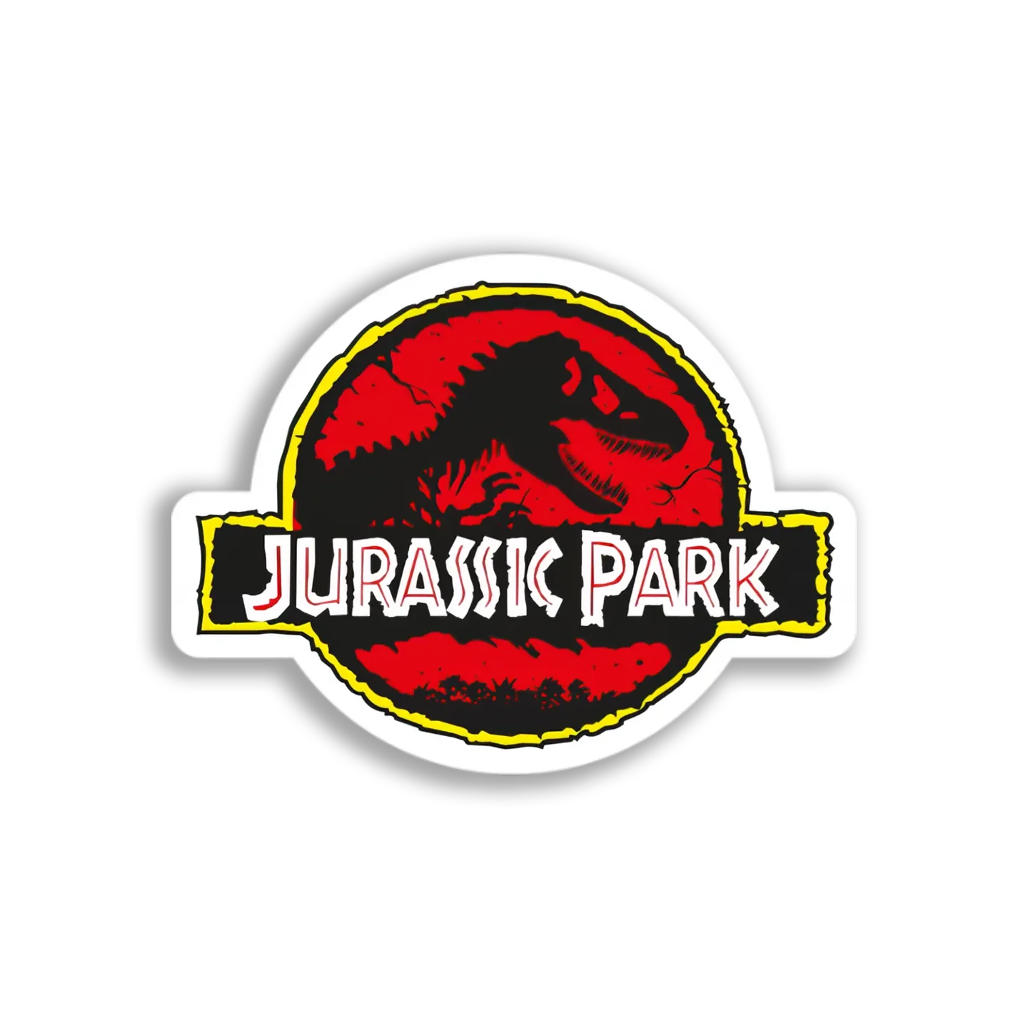 Jurassic Park Logo Sticker