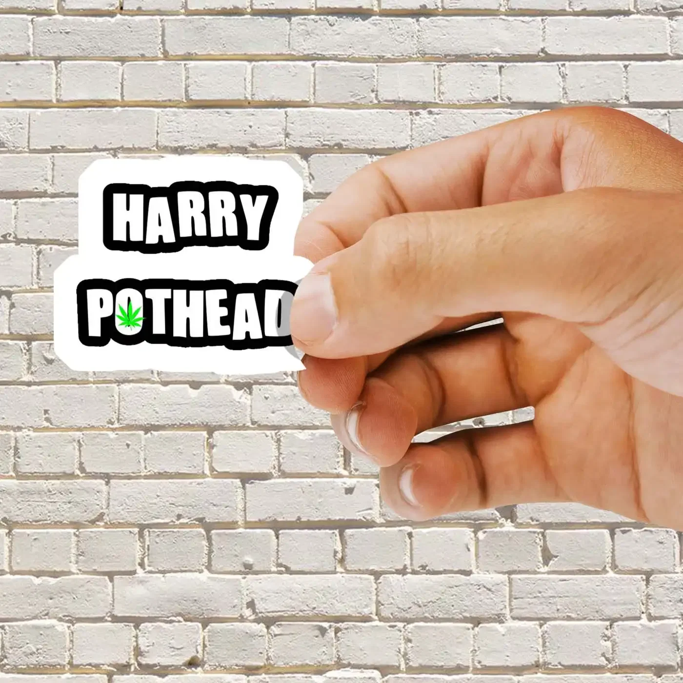 Harry Pothead Sticker