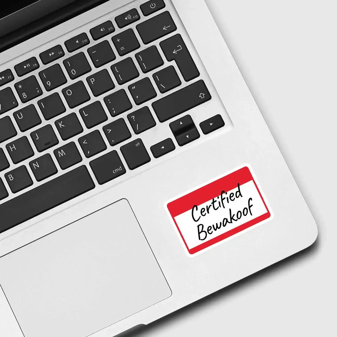 Certified Bewakoof Sticker