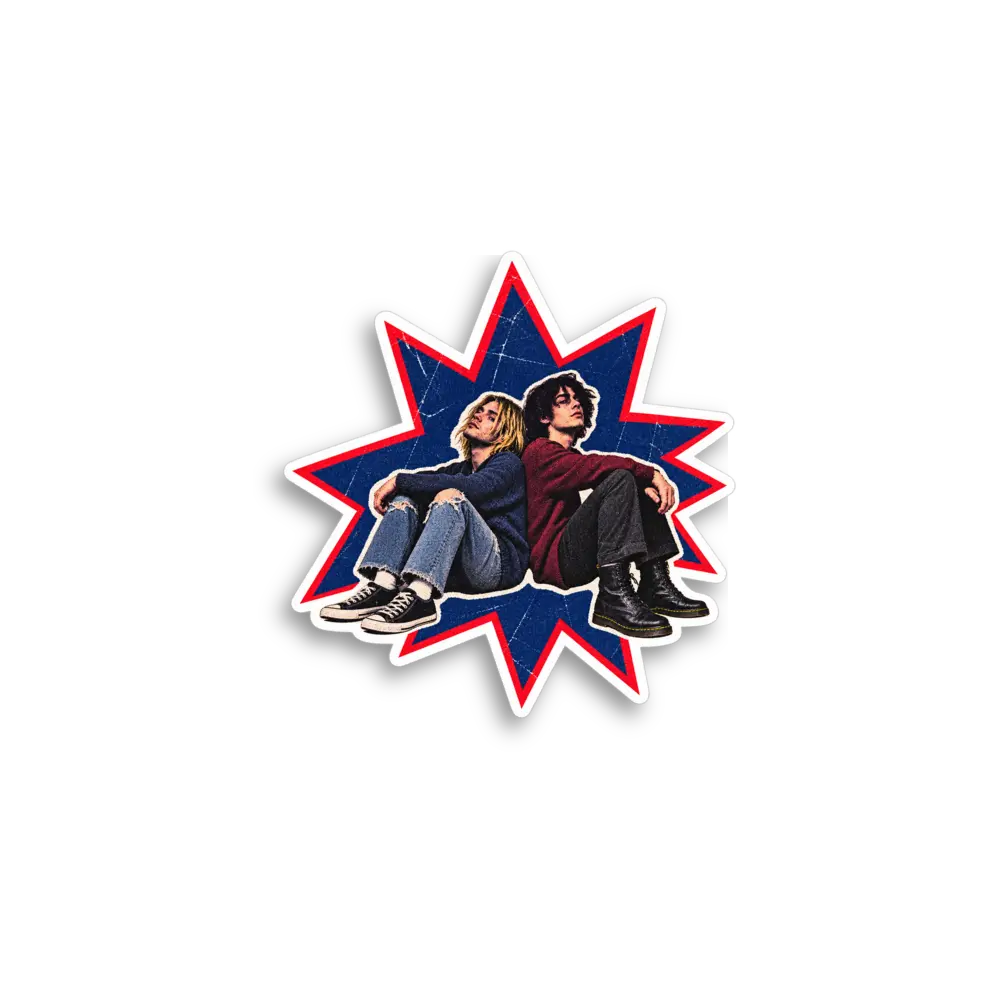 Mystery Band Portrait Sticker