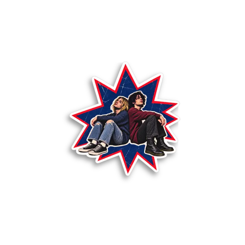 Mystery Band Portrait Sticker