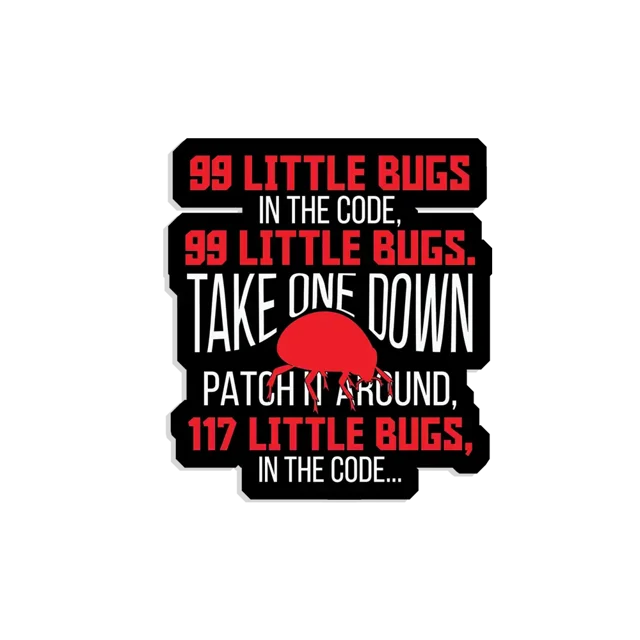 Coder Bug Sticker