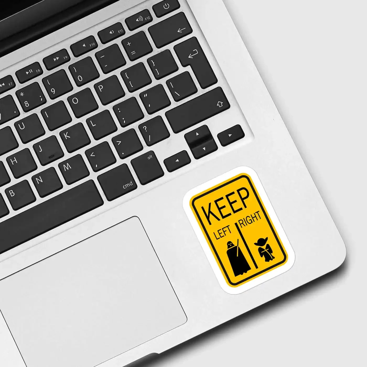 Star Wars Sign Keep Left or Right Sticker