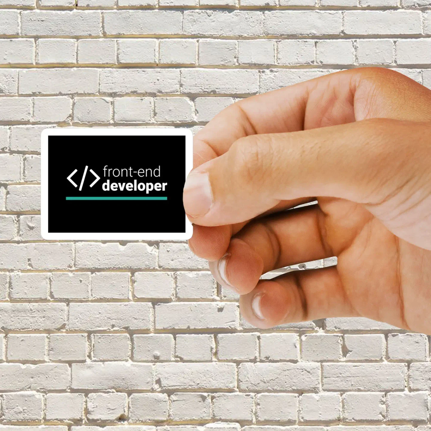 Front End Developer Sticker