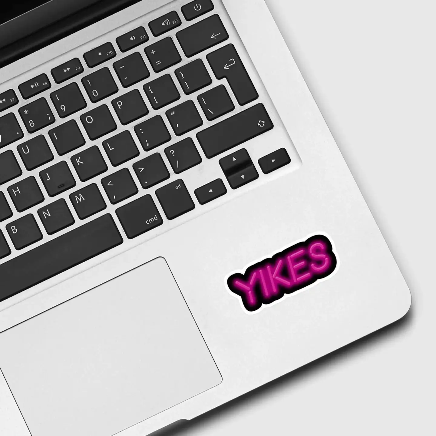 Neon Yikes Sticker