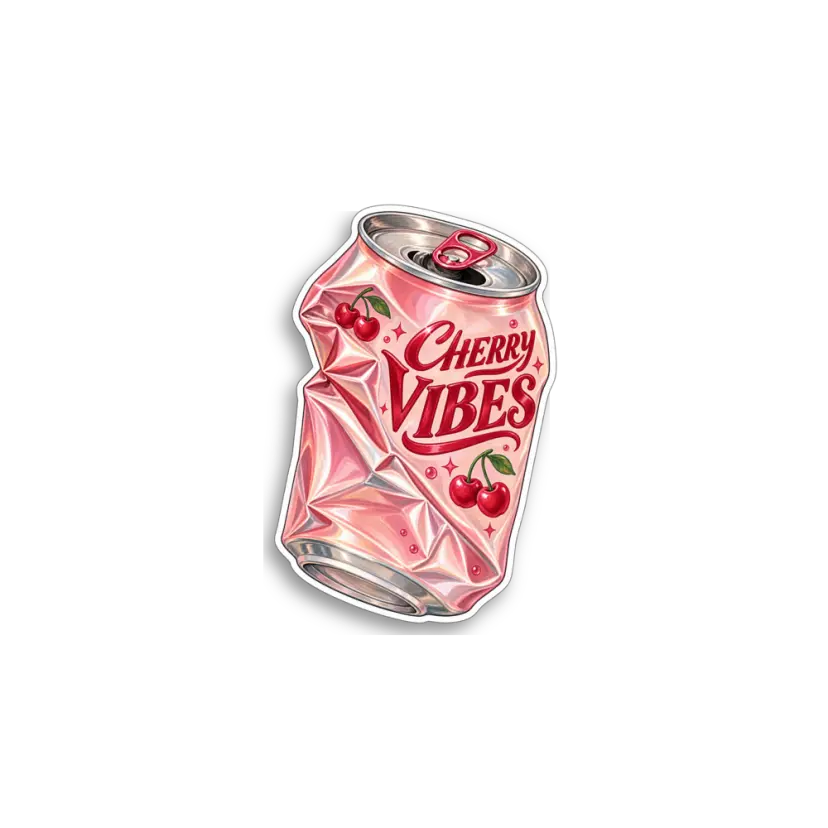 Cherry Vibes Sticker