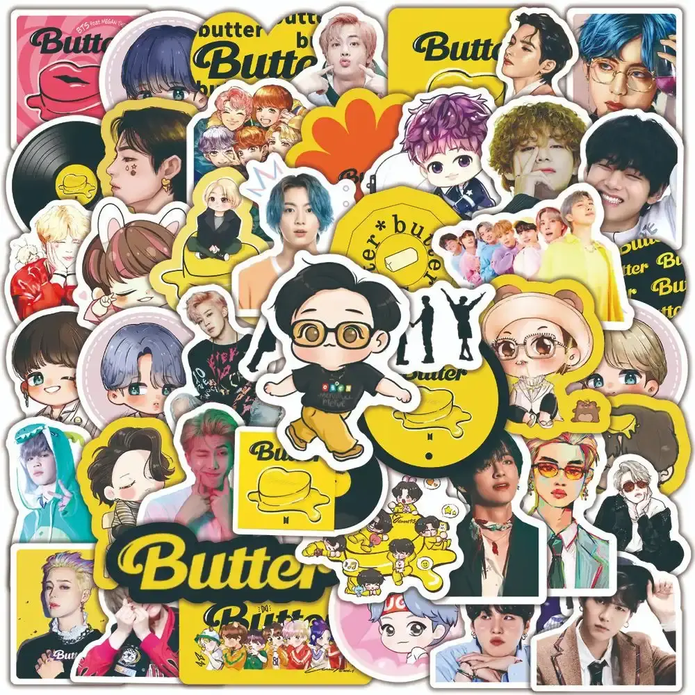 BTS Butter Stickers Pack of 50