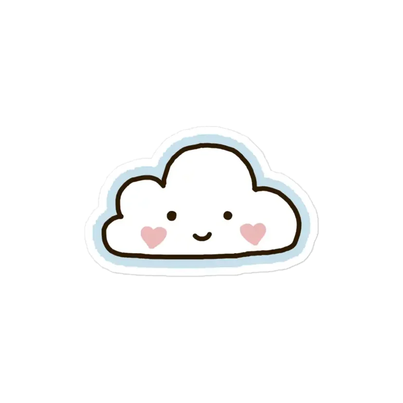 Cloud Sticker